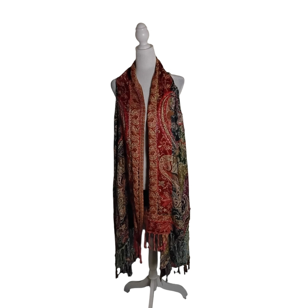 Raj Multicolor Paisley Vest
